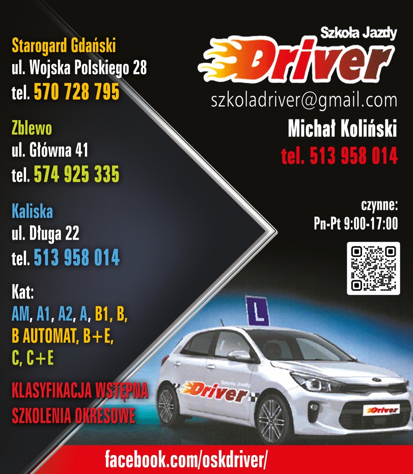 kursy prawo jazdy STAROGARD GDAŃSKI